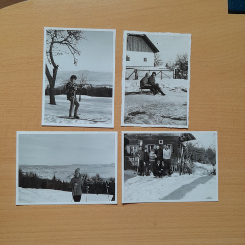 4 kleine Fotos Reinischkogel (1964)