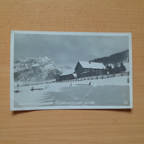 AK Hohentauern. Bergsteiger u. Skifahrerheim d. Sekt. Austria. (1926)