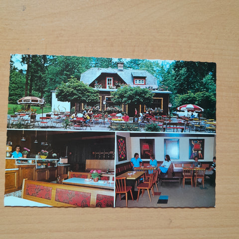 AK Knittelfeld. Stadtparkcafe. Pächter: M. Pernusch.