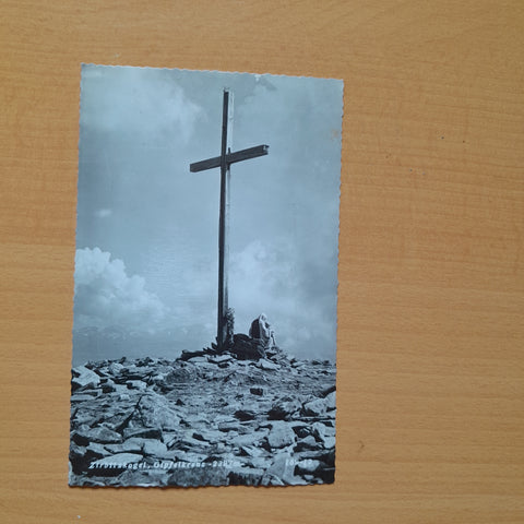 AK Zirbitzkogel Gipfelkreuz.