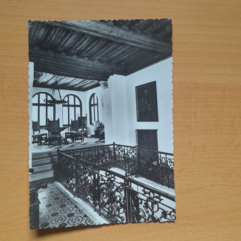 AK Schloß Leopoldstein bei Eisenerz. Österreichisches Ferienwerk für Mittelschülerinnen.