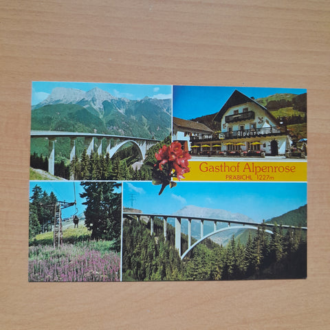 AK Präbichl. Gasthof Alpenrose. H. u. H. Begusch.