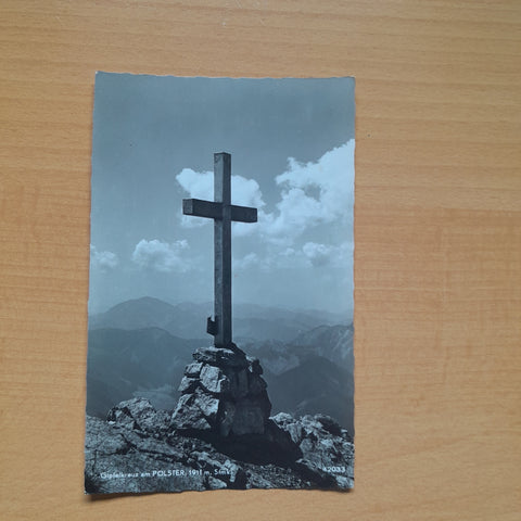AK Gipfelkreuz am Polster.