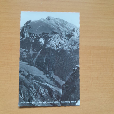 AK Blick vom Polster geg. Leobnerhütte u. Trenchtling.