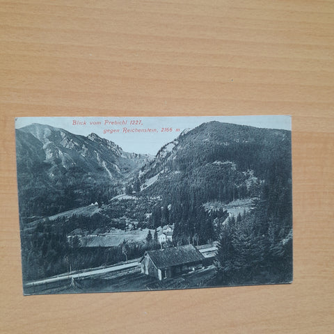 AK Blick vom Prebichl gegen Reichenstein (1909)