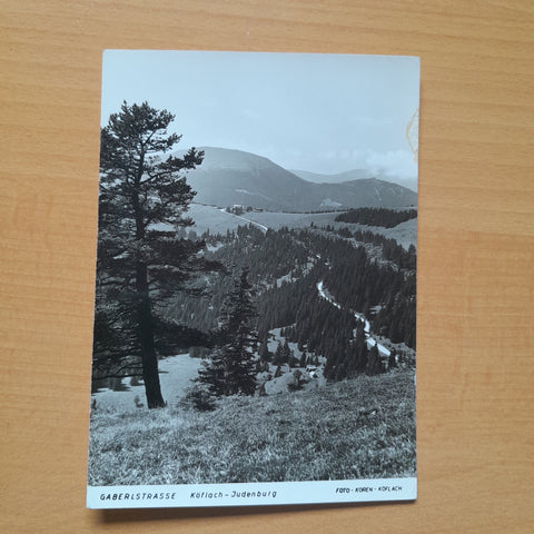 AK Gaberlstrasse Köflach-Judenburg.