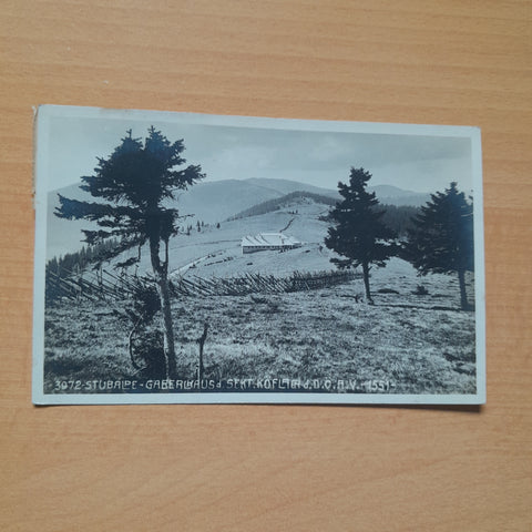 AK Stubalpe Gaberlhaus. (1921)