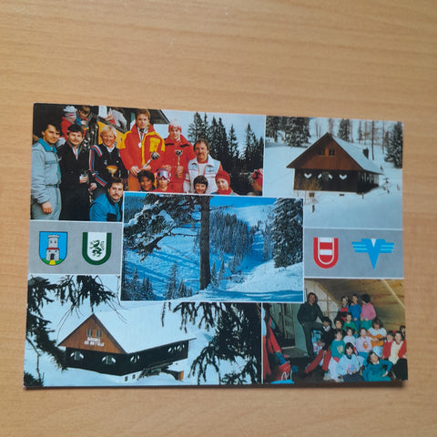 AK Sportförderungs-Jugendschiheim der Union Volksbank Köflach. Brandkogel Stubalm, Maria Lankowitz.