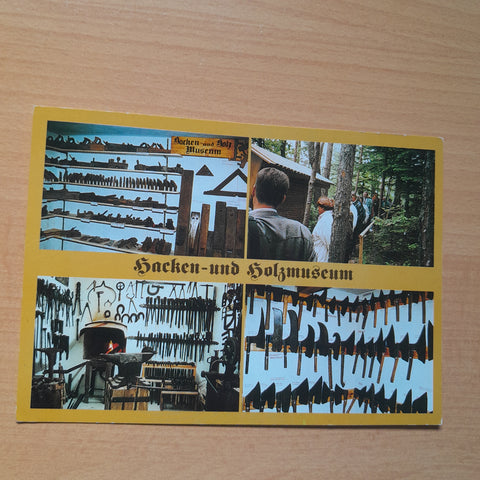 AK Köflach. Krennbauerweg 2. Hacken- und Holzmuseum.