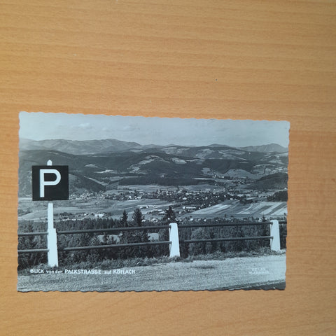 AK Blick von der Packstrasse auf Köflach.