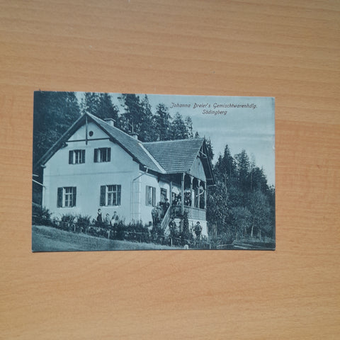 AK Södingberg. Johanna Dreier`s Gemischtwarenhdlg.