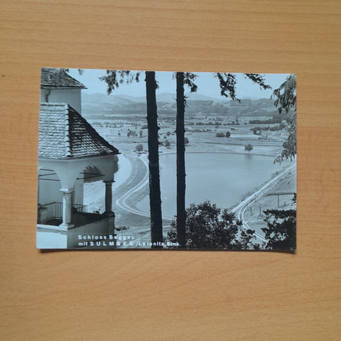 AK Schloss Seggau mit Sulmsee.