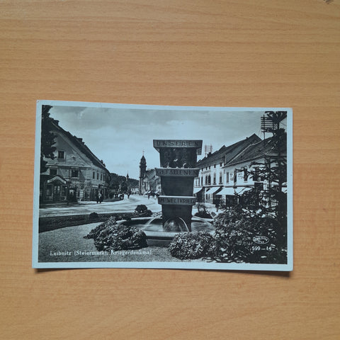 AK Leibnitz. Kriegerdenkmal. (1933-34)