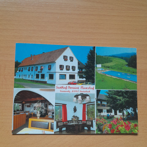 AK Leutschach. Gasthof Pension Moserhof. Grosswalz.