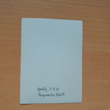 Foto Gamlitz (1936) Bürgermeister Schmidt und Kriegerdenkmal vor der Kirche.