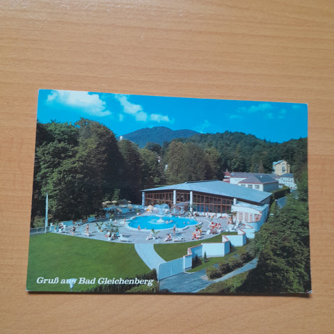 AK Gruß aus Bad Gleichenberg. Thermal Freibecken – Mariannenquelle.