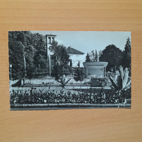AK Kurort Bad Gleichenberg. Musikterrasse im Kurpark.