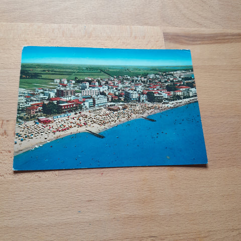 AK Caorle. Spiaggia di Ponente dall'aereo.
