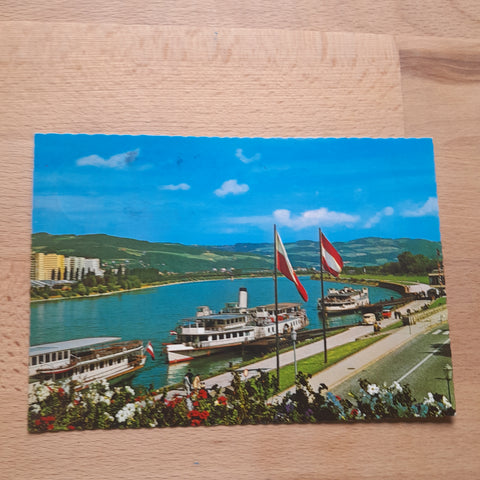 AK Linz. DDSG Anlegestelle.