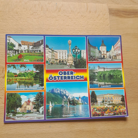 AK Oberösterreich. (Linz, Wels, Vöcklabruck, Attnang-Puchheim, Lambach, Bad Schallerbach, Gmunden, Bad Hall)