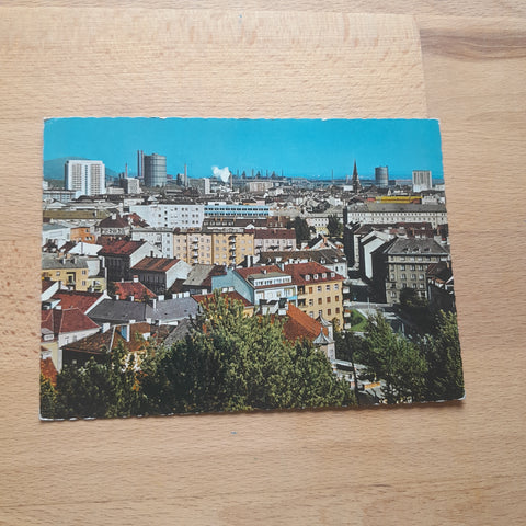 AK Linz. Panorama. VOEST.