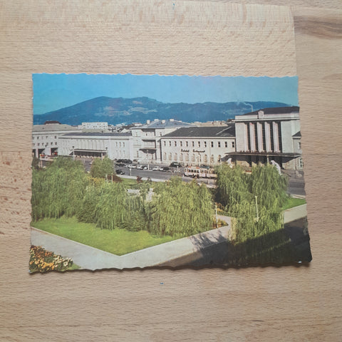 AK Linz. Hauptbahnhof.