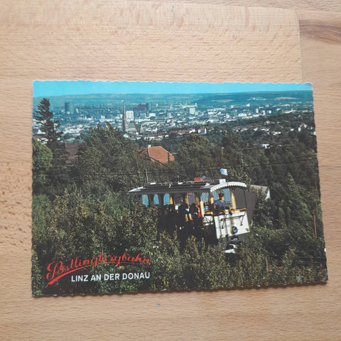 AK Linz. Pöstlingbergbahn.
