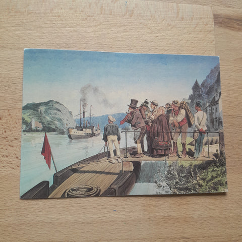 AK Nach einem Aquarell von Alois Greil. OÖ. Landesmuseum Linz.