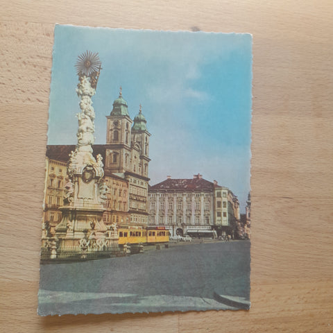 AK Linz. Hauptplatz. Alter Dom.