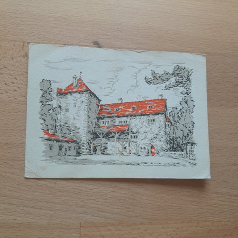 AK Linz. Rosenburg im Zaubertal. Gewerkschaftsschule der Gewerkschaft der Gemeindeangestellten und Arbeiter Oberösterreichs.