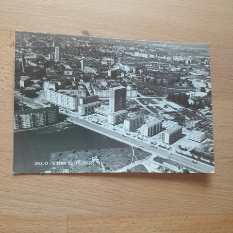 AK Linz Wiener Reichsstrasse.