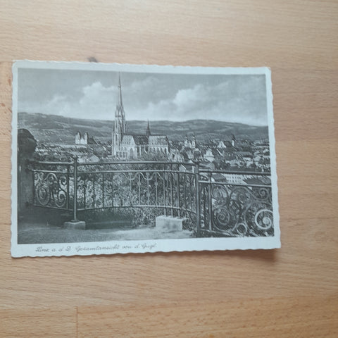 AK Linz. Gesamtansicht von der Gugl.