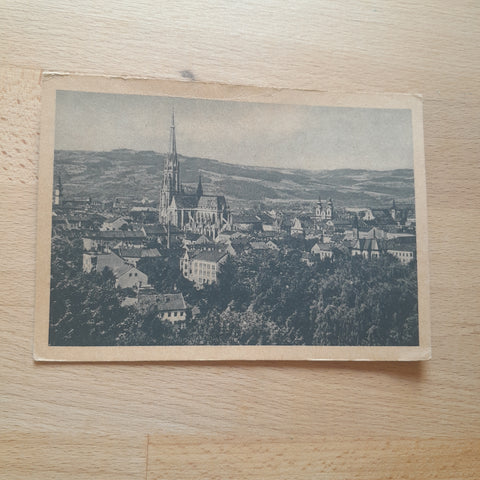 AK Linz von der Hatschek Villa.
