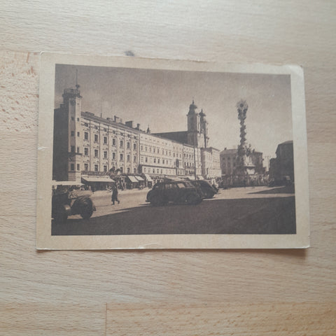 AK Linz Hauptplatz.