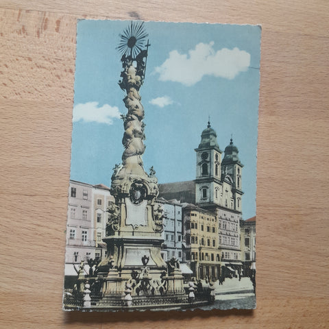 AK Linz. Dreifaltigkeitssäule.