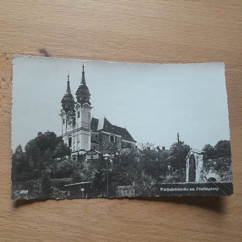 AK Linz. Wallfahrtskirche am Pöstlingberg.