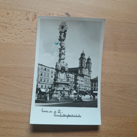 AK Linz. Dreifaltigkeitssäule.
