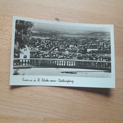 AK Linz. Blick vom Pöstlingberg.