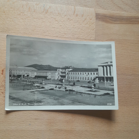 AK Linz. Hauptbahnhof.
