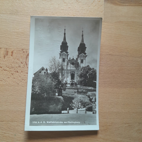 AK Linz. Wallfahrtskirche am Pöstlingberg.