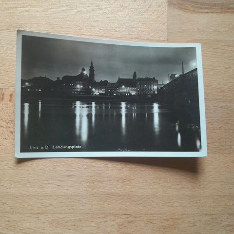 AK Linz. Landungsplatz.