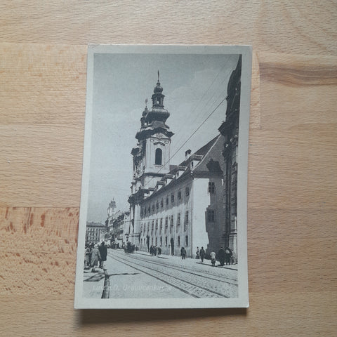 AK Linz. Ursulinenkirche.
