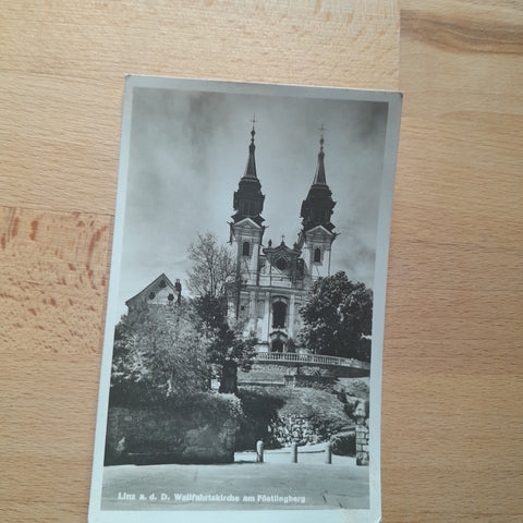 AK Linz. Wallfahrtskirche am Pöstlingberg.