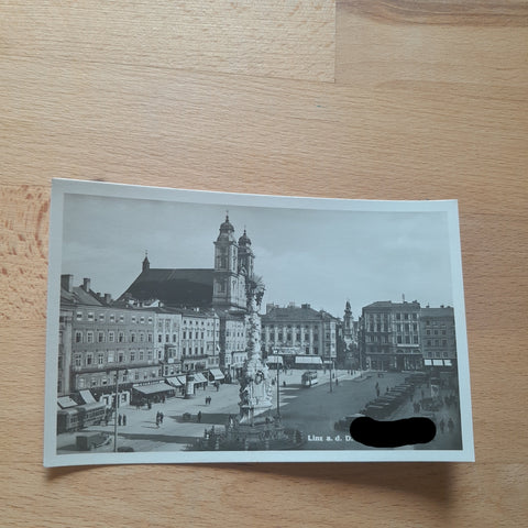 AK Linz Hauptplatz.