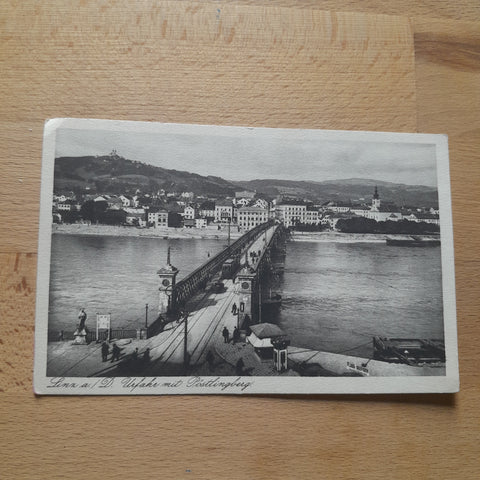 AK Linz. Urfahr mit Pöstlingberg.