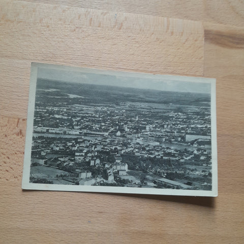 AK Linz. Panorama vom Pöstlingberg.