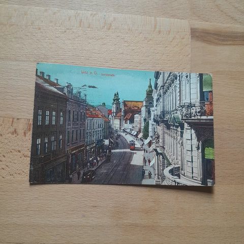 AK Linz. Landstrasse.