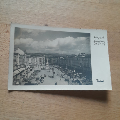 AK Linz. Kaiser Franz Josef Platz.