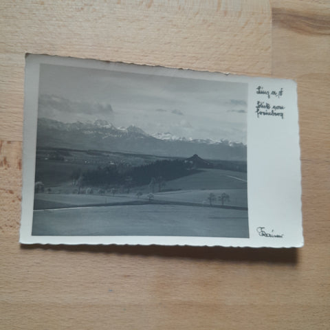 AK Linz Blick vom Freinberg.