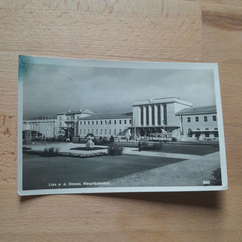 AK Linz. Hauptbahnhof.